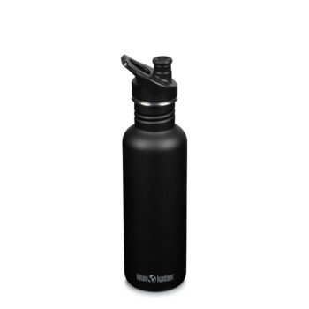 Klean Kanteen Classic 800 ml met Sportdop zwart