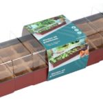 SOGO Vensterbank Kweekkas met 30 turfpotjes