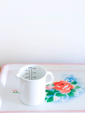 Riess maatbeker wit 0,5l